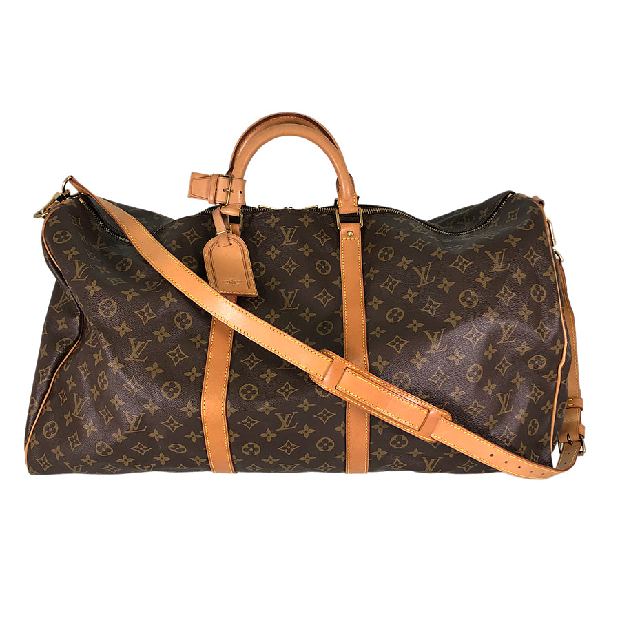 LOUIS VUITTON Monogram Keepall Bandouliere 60 M41412 Boston bag