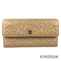 CHANEL New Camellia Long wallet