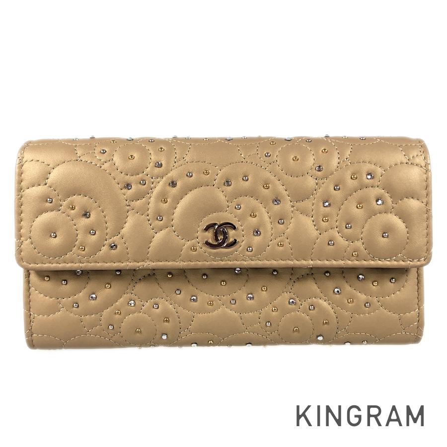 CHANEL New Camellia Long wallet