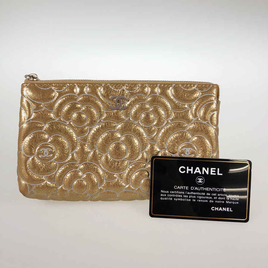CHANEL Camellia Pouch
