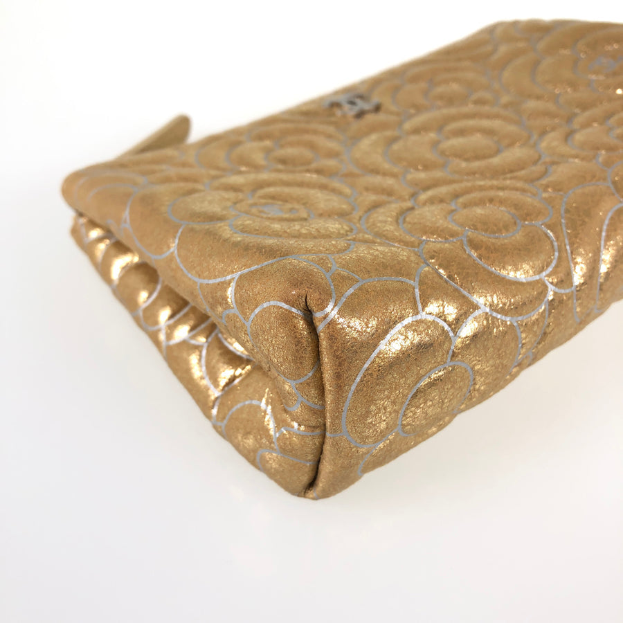 CHANEL Camellia Pouch