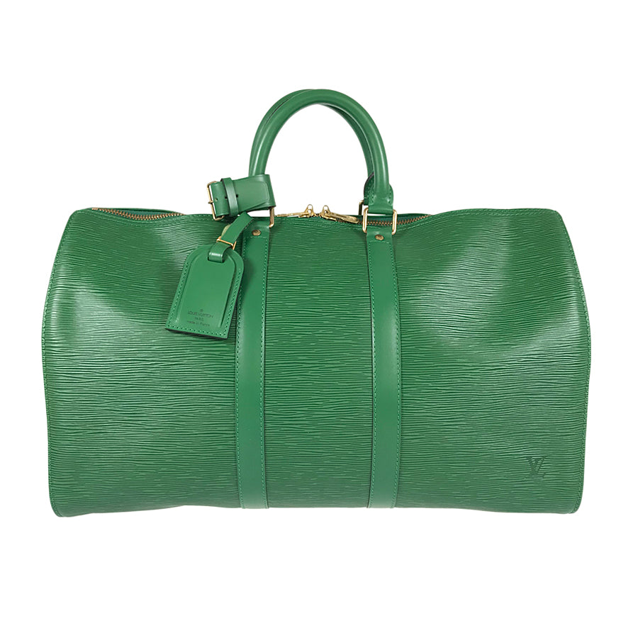 LOUIS VUITTON Epi Keepall 45 M42974 Boston bag