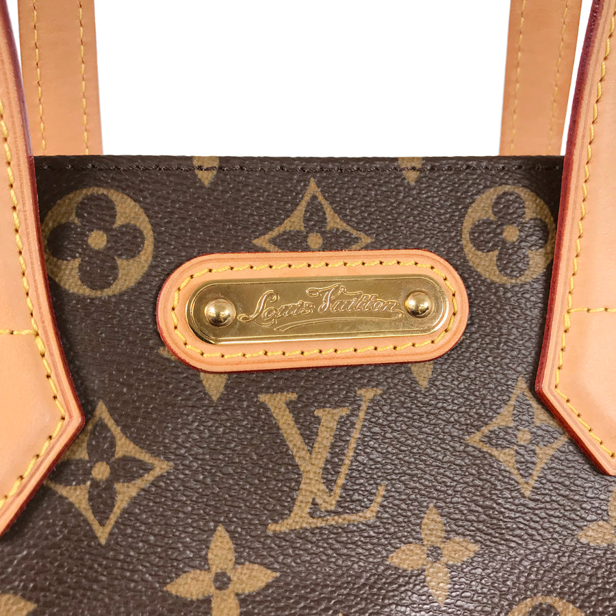 LOUIS VUITTON Monogram Wilshire PM M45643 Hand bag