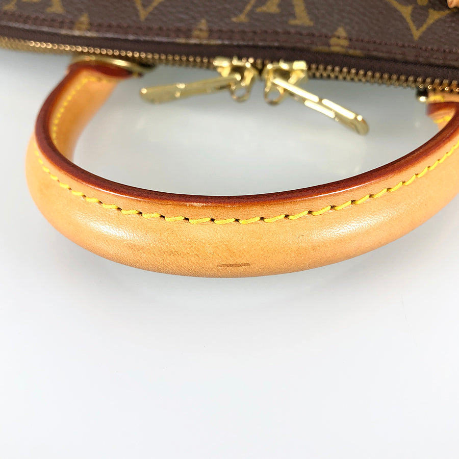 LOUIS VUITTON Monogram Alma PM M51130 Hand bag