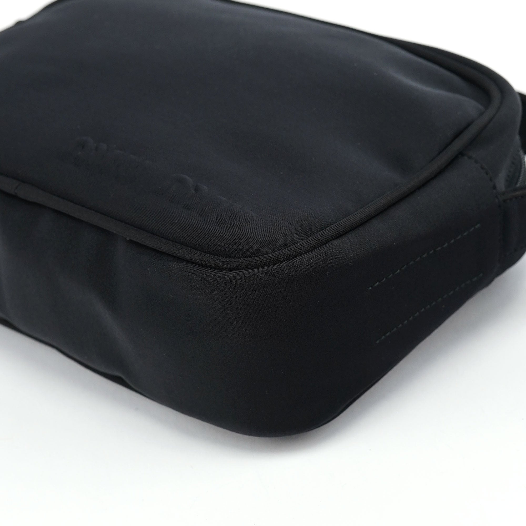 Black Mesh Shoulder Bag