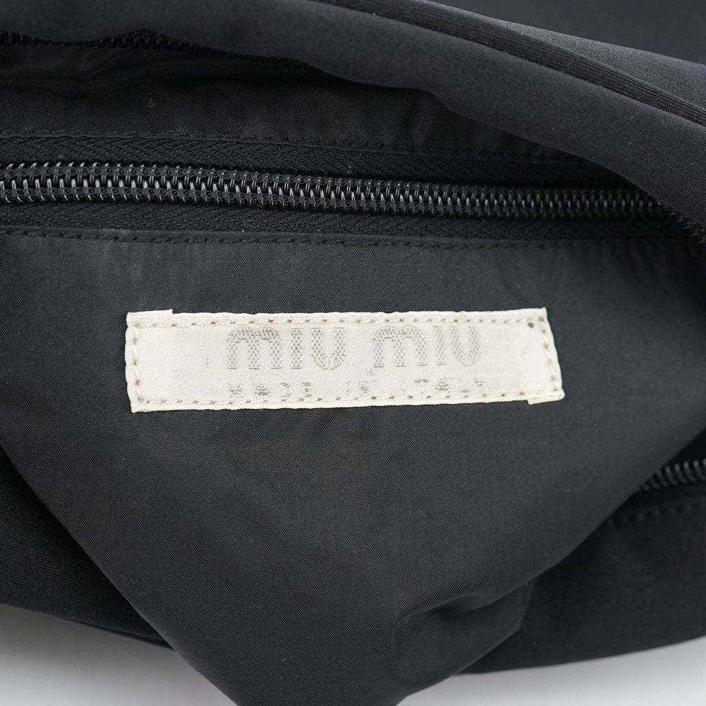 Black Mesh Shoulder Bag