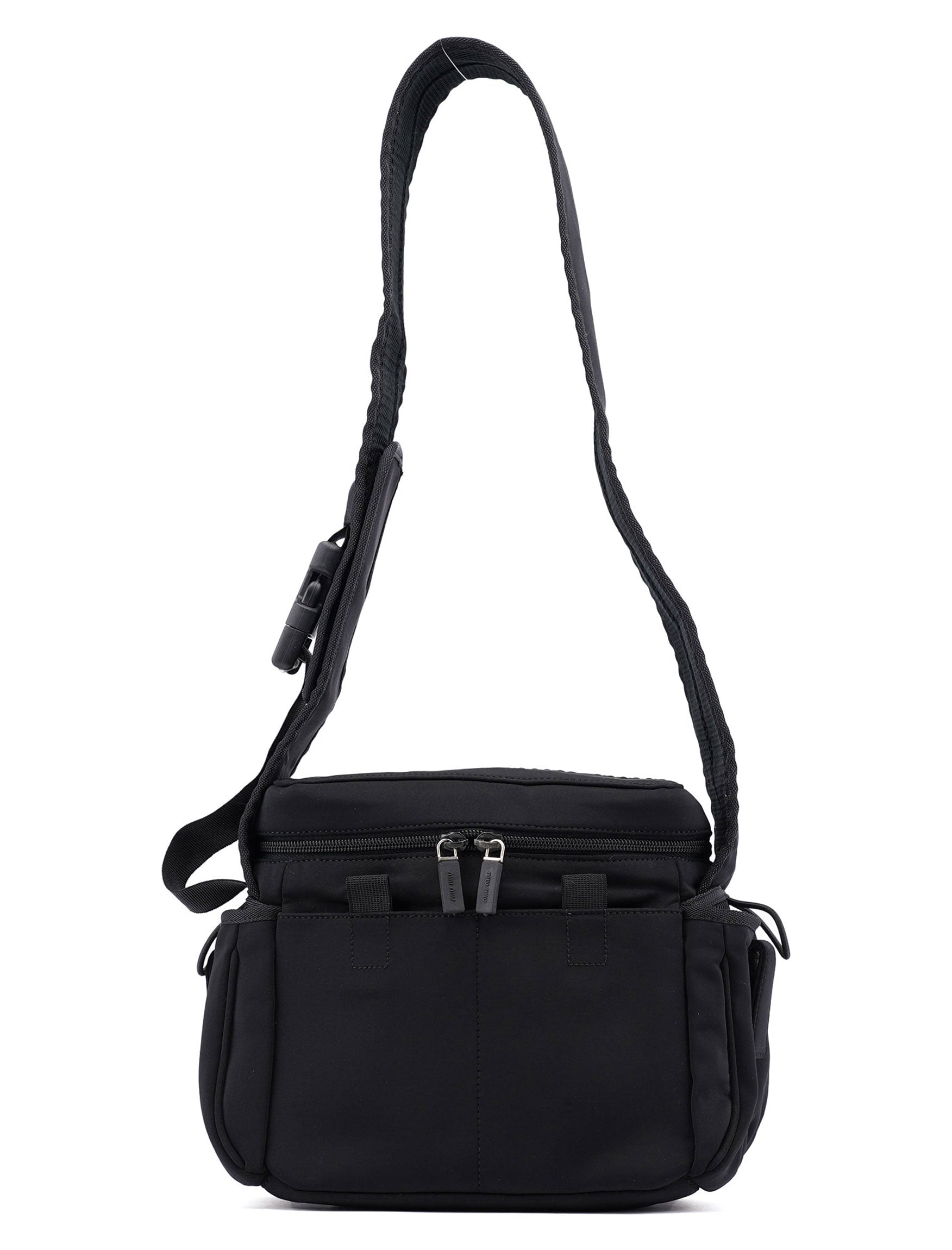 Black Neoprene Tactical Shoulder Bag