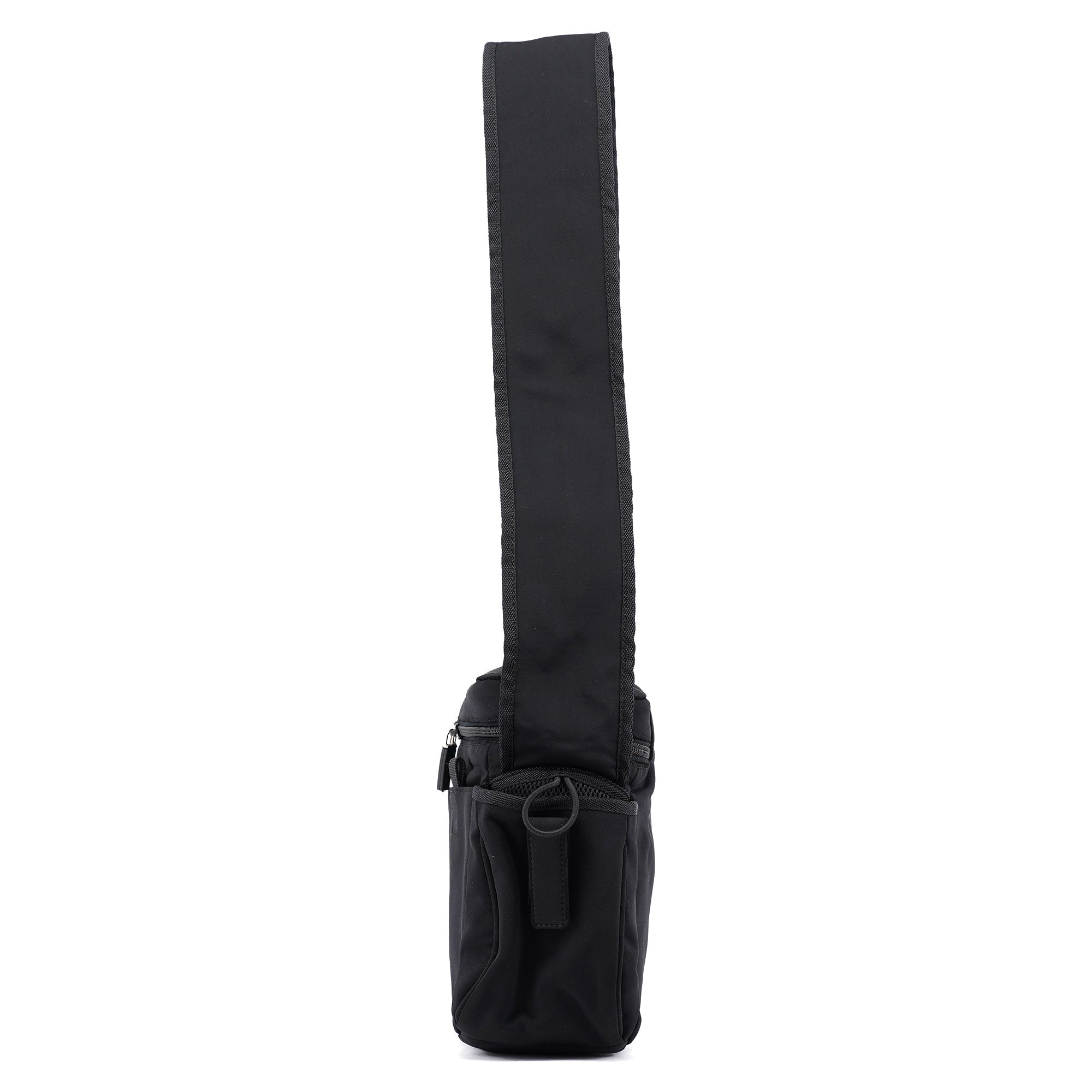 Black Neoprene Tactical Shoulder Bag