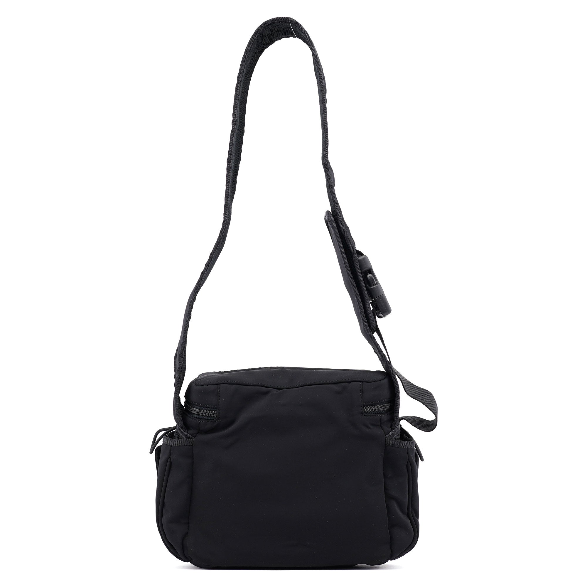 Black Neoprene Tactical Shoulder Bag