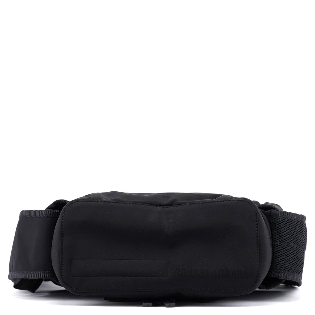 Black Neoprene Tactical Shoulder Bag