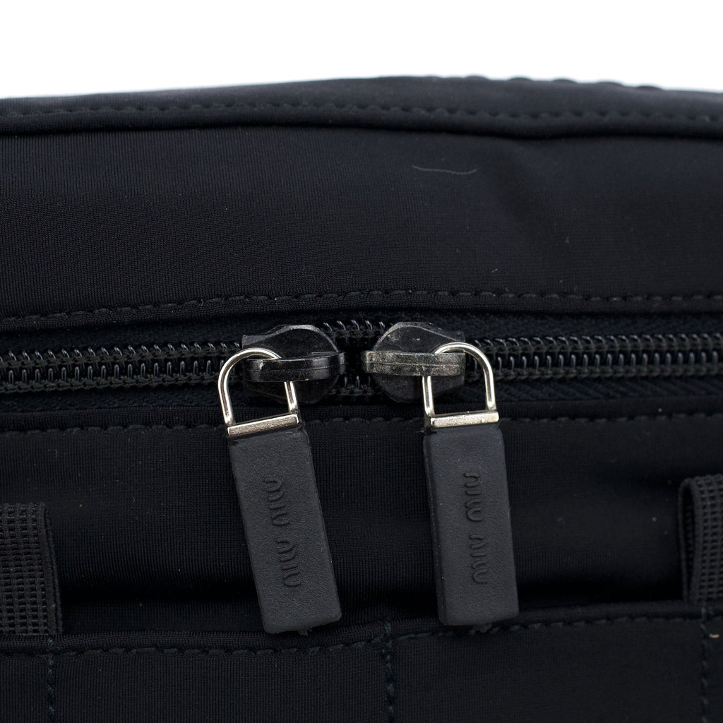 Black Neoprene Tactical Shoulder Bag