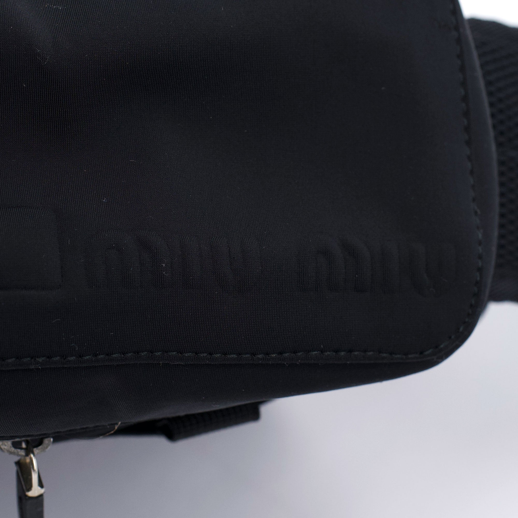 Black Neoprene Tactical Shoulder Bag