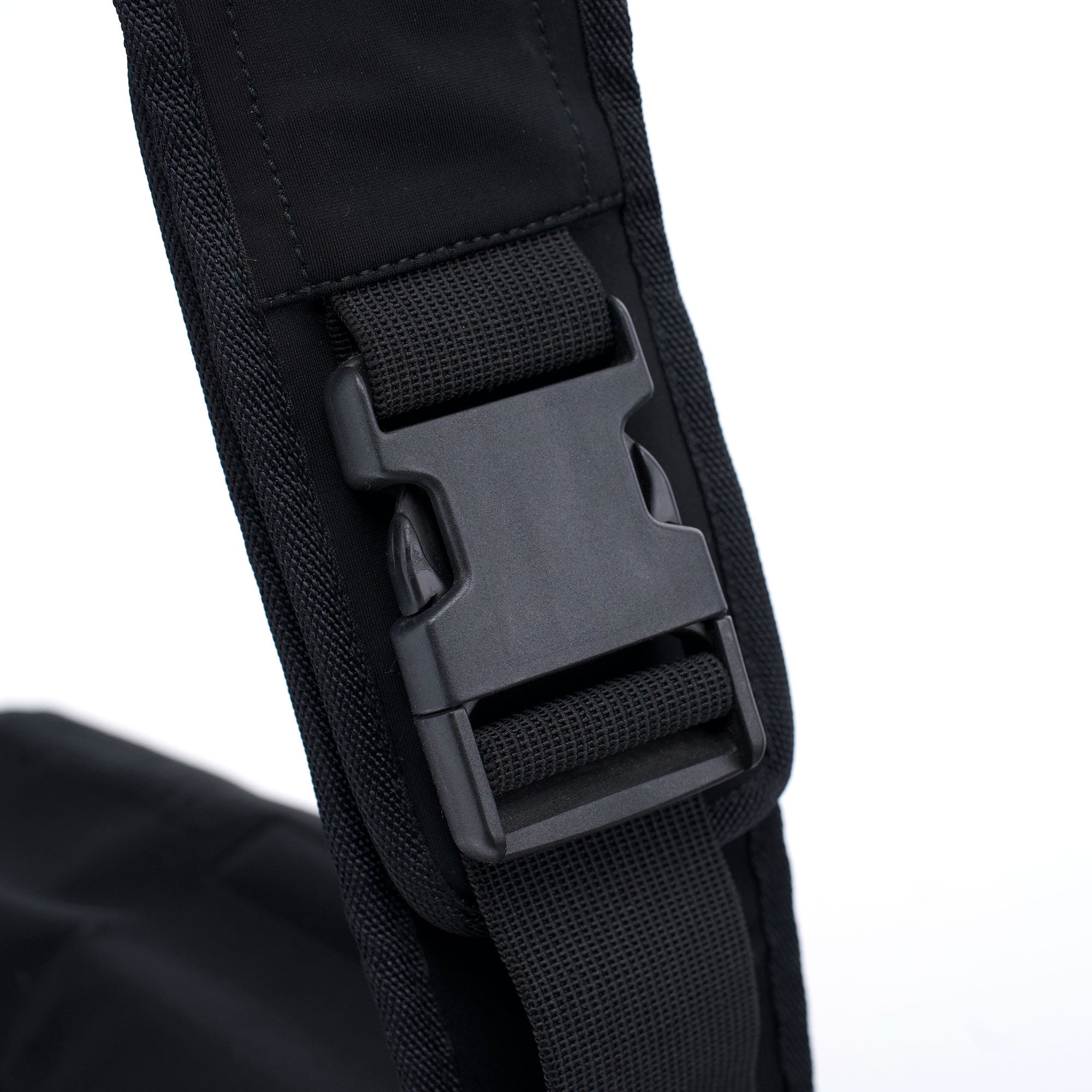 Black Neoprene Tactical Shoulder Bag