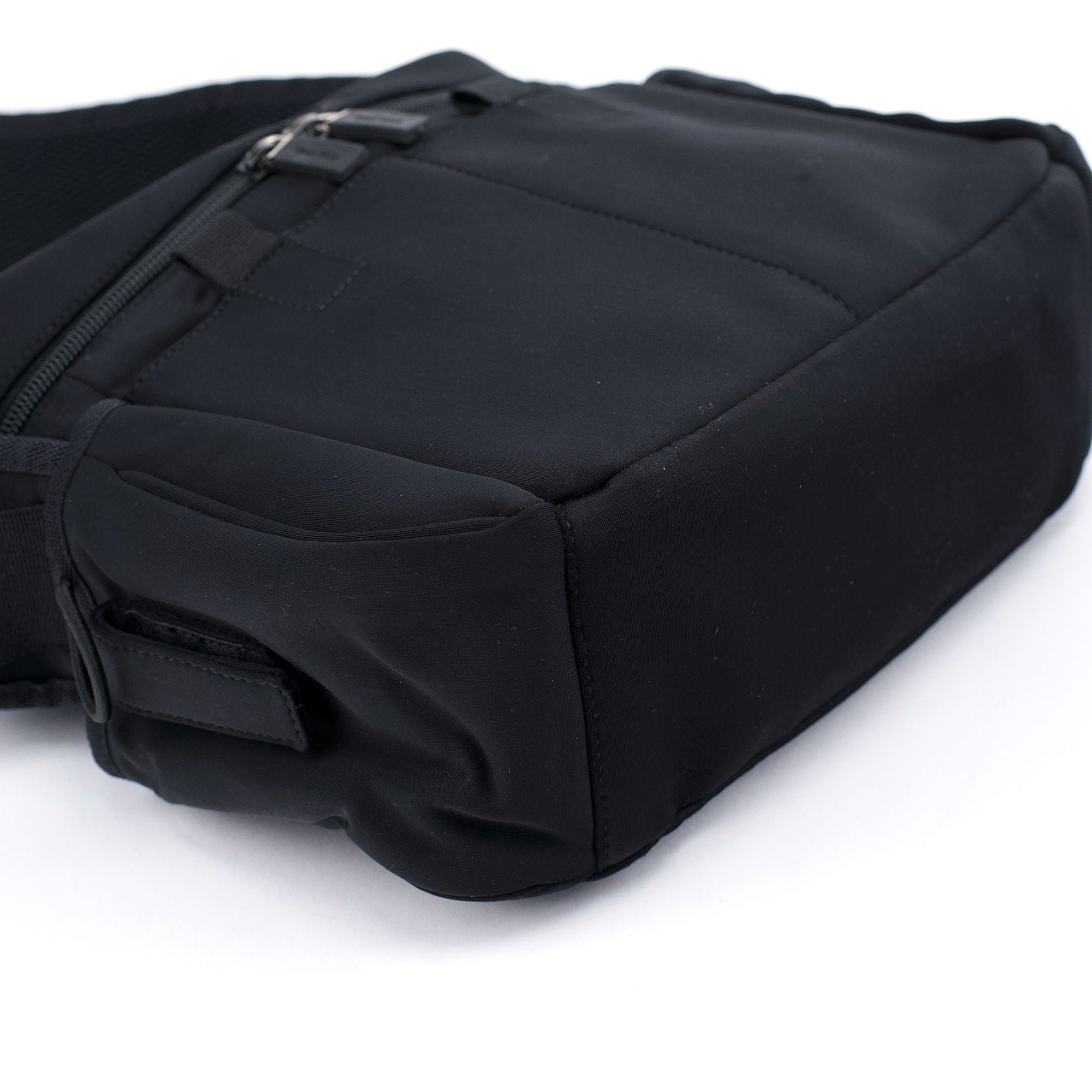 Black Neoprene Tactical Shoulder Bag