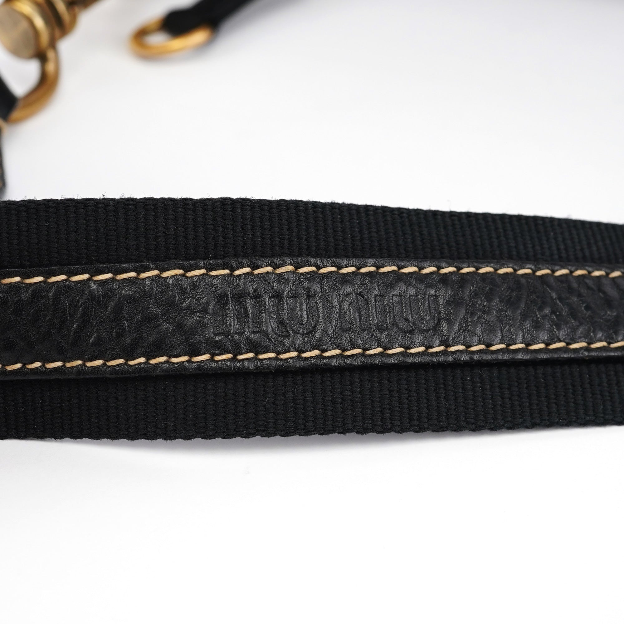 Black Nylon Cargo Shoulder Bag
