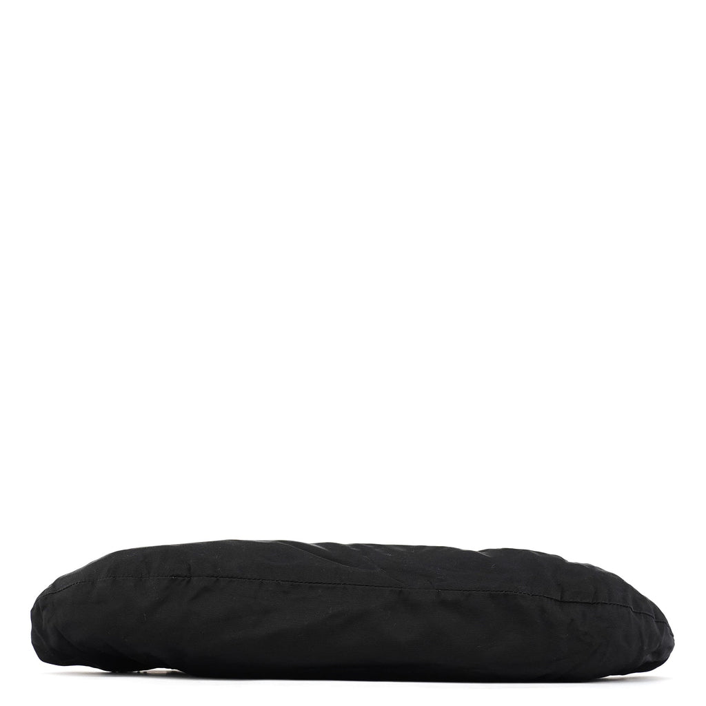 Black Nylon Clutch Shoulder Bag