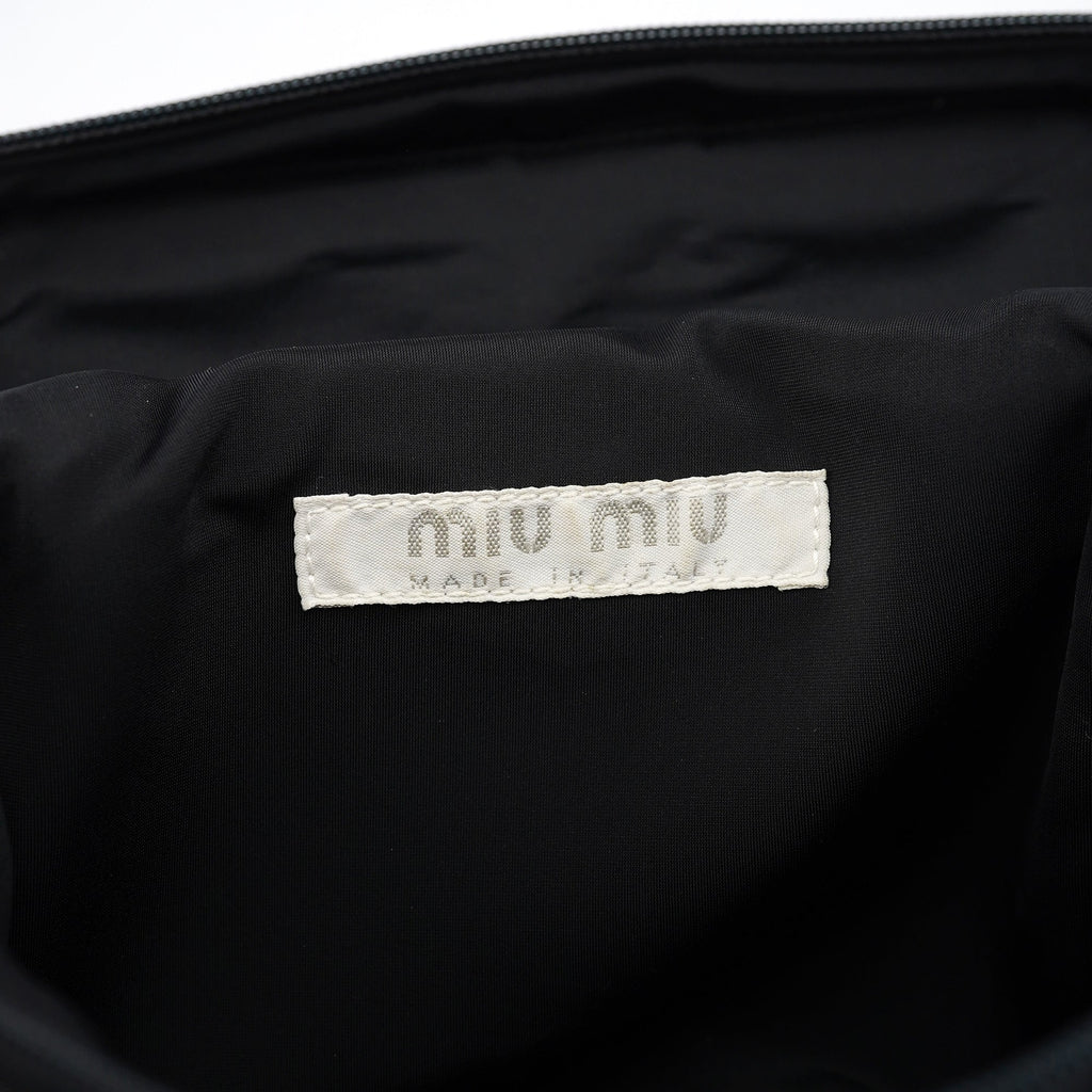 Black Nylon Tactical Crossbody Bag