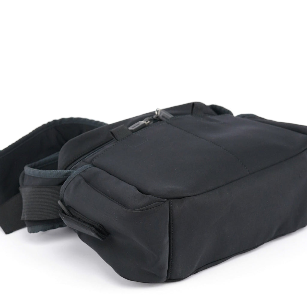 Black Nylon Tactical Crossbody Bag