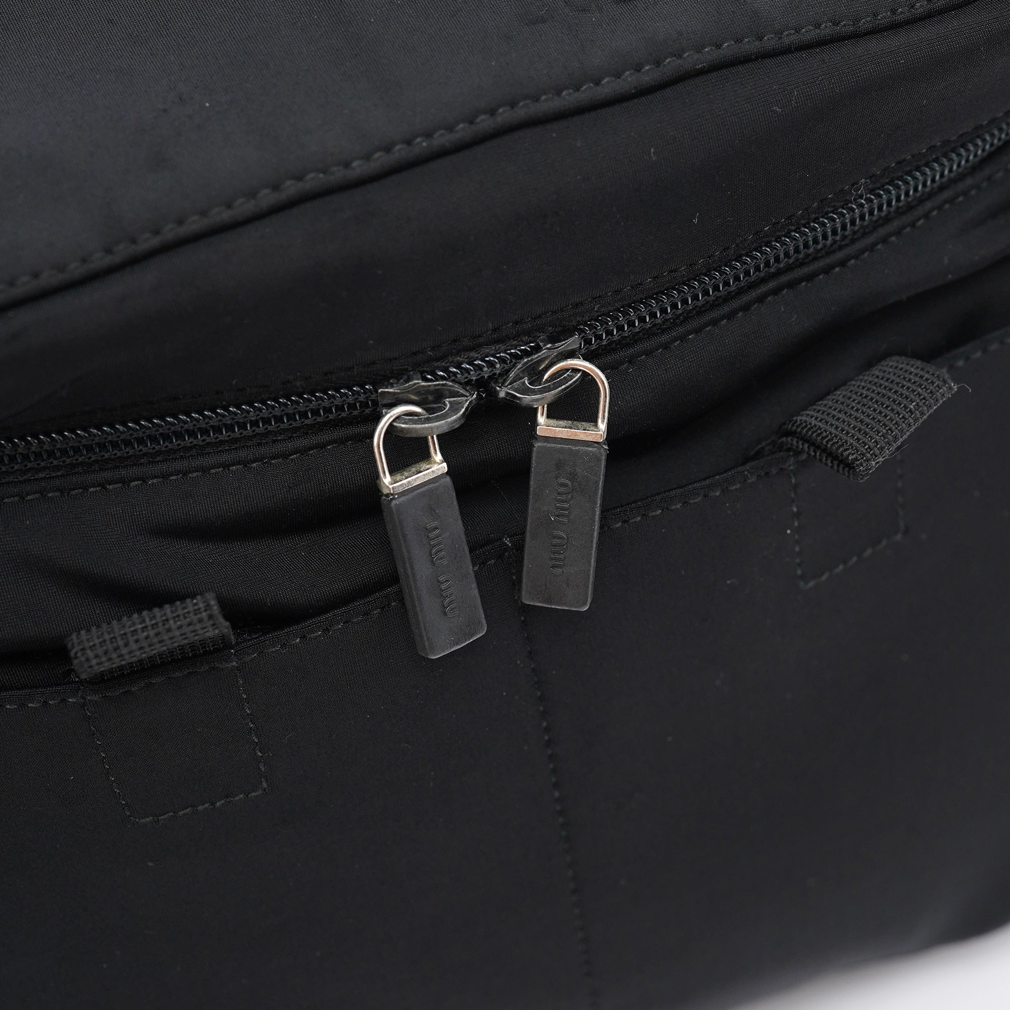 Black Nylon Tactical Crossbody Bag