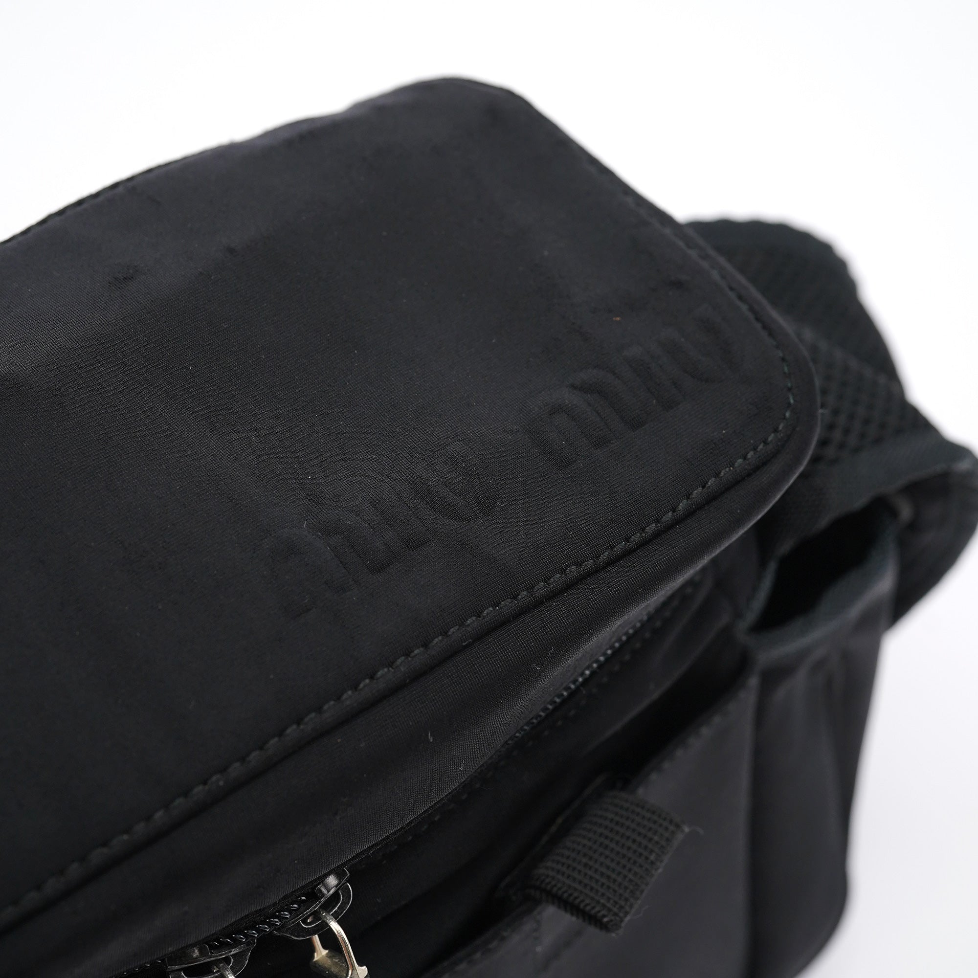 Black Nylon Tactical Crossbody Bag