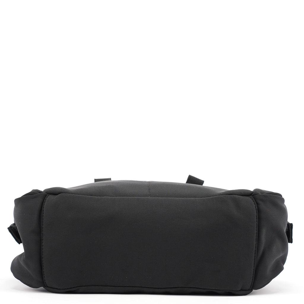 Black Nylon Tactical Crossbody Bag