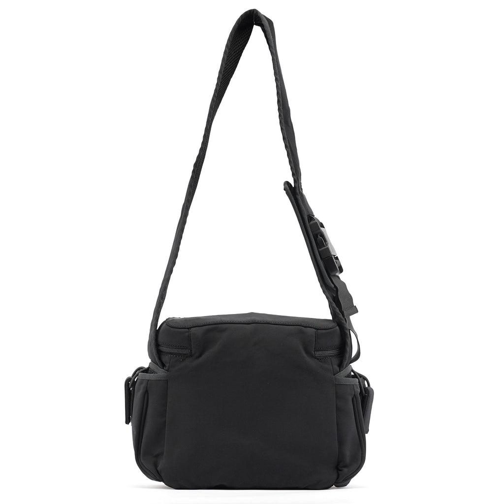 Black Nylon Tactical Crossbody Bag