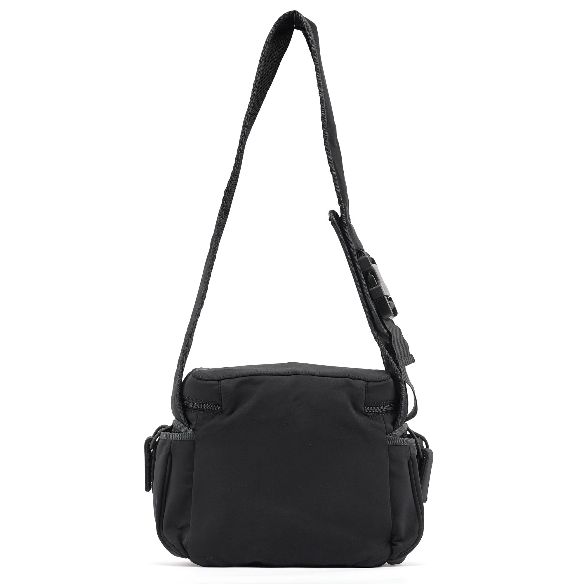 Black Nylon Tactical Crossbody Bag