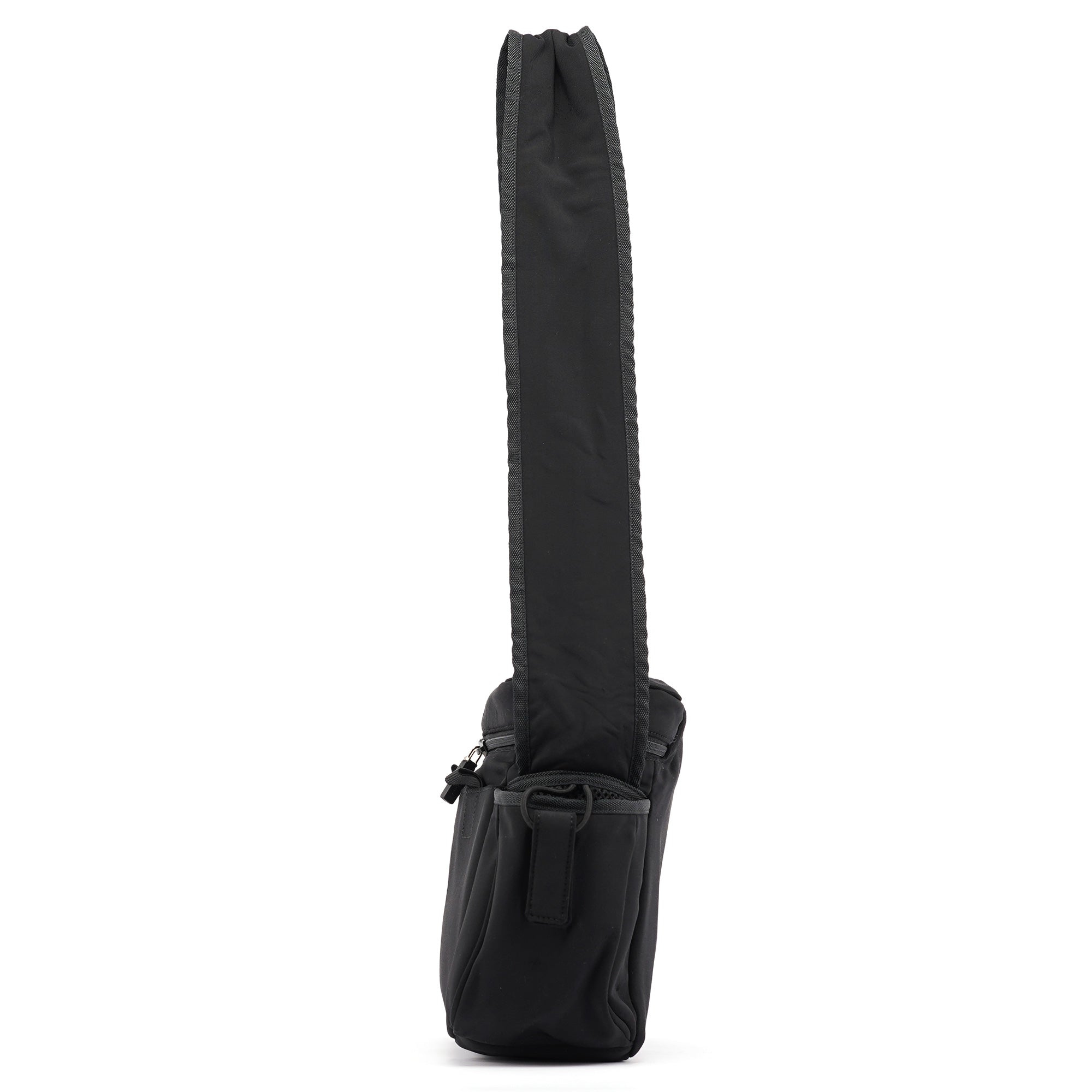 Black Nylon Tactical Crossbody Bag
