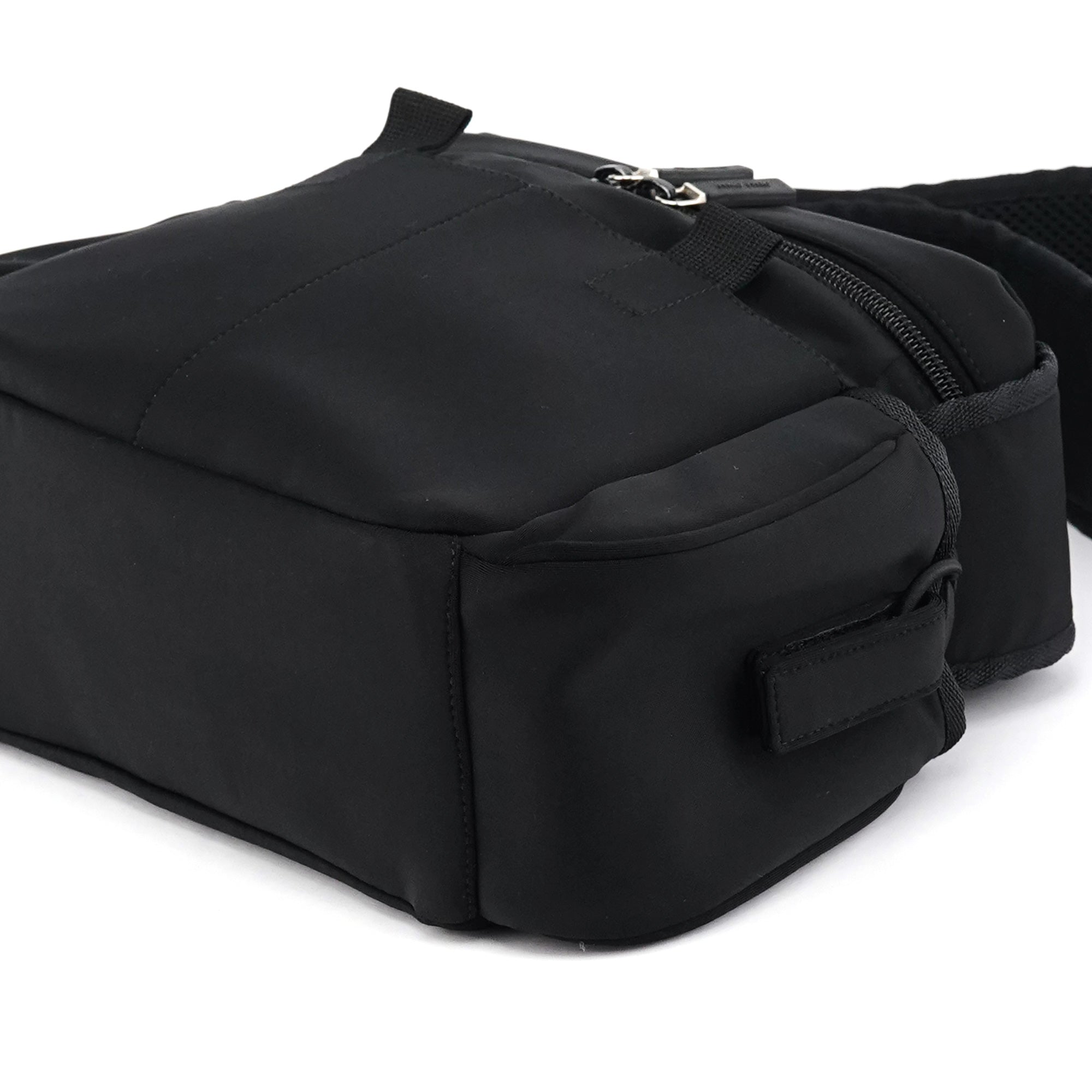 Black Nylon Tactical Crossbody Bag