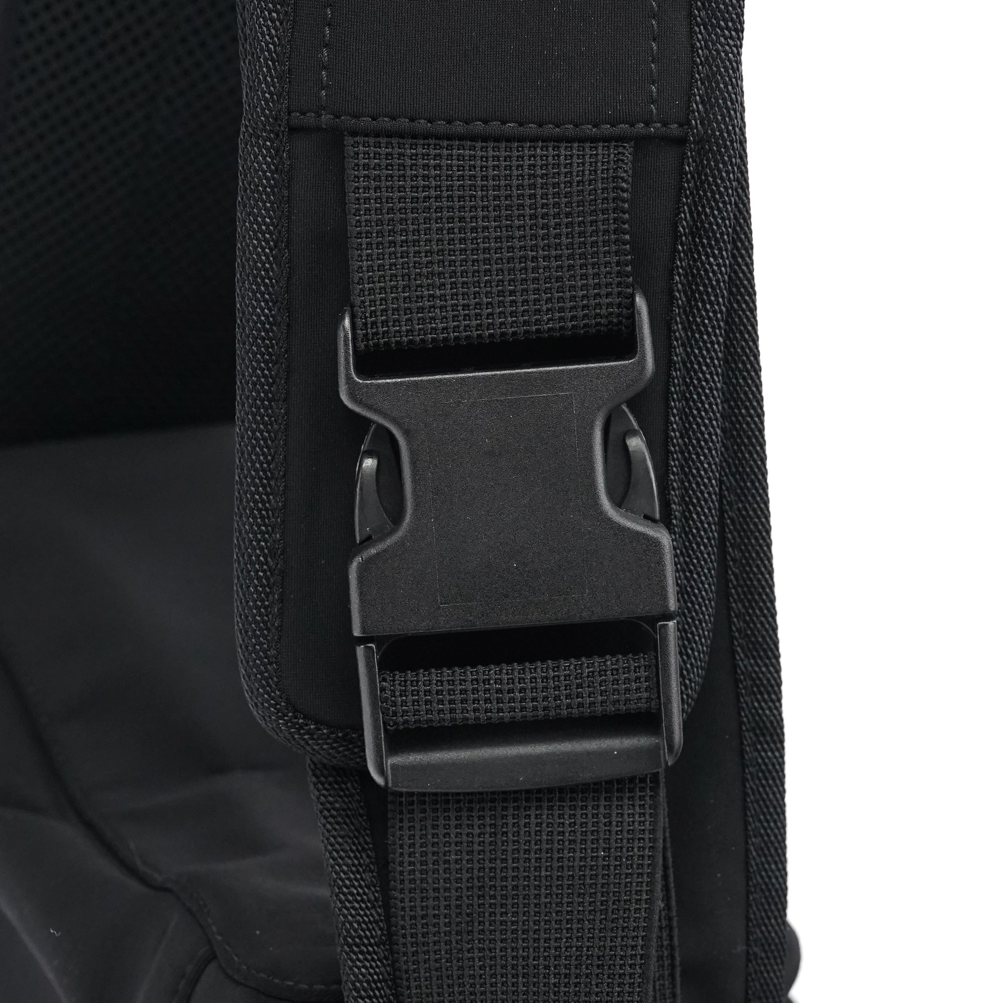 Black Nylon Tactical Crossbody Bag