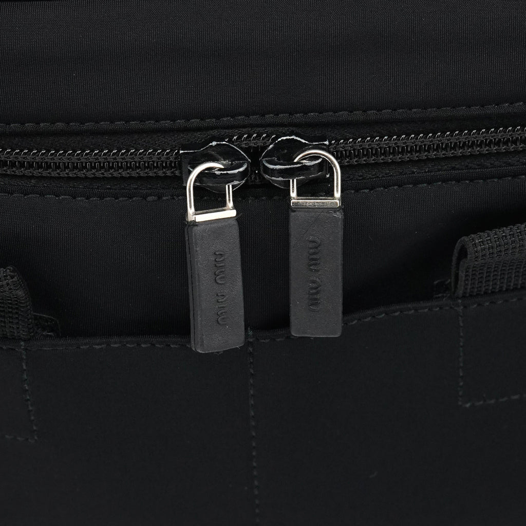 Black Nylon Tactical Crossbody Bag