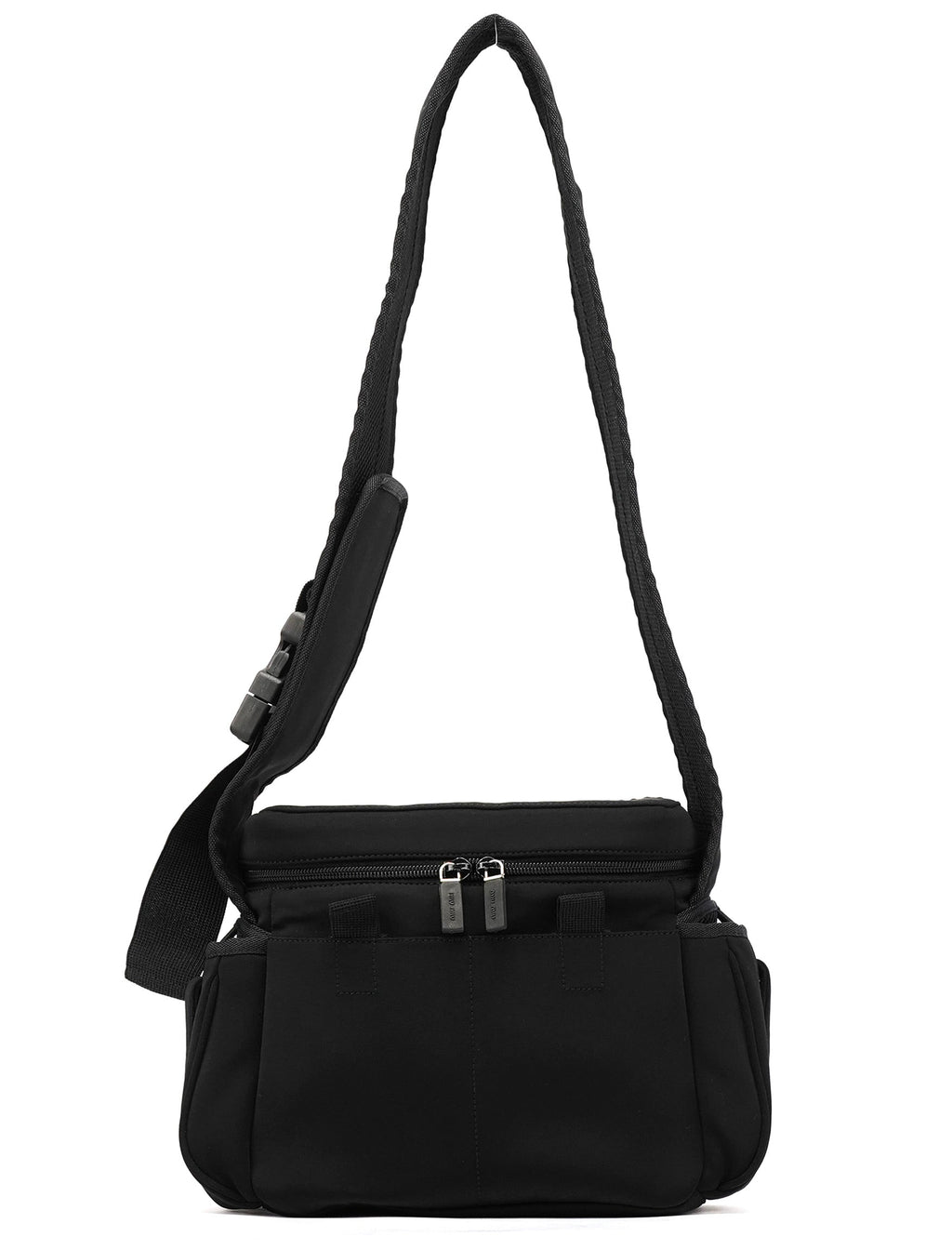 Black Nylon Tactical Crossbody Bag