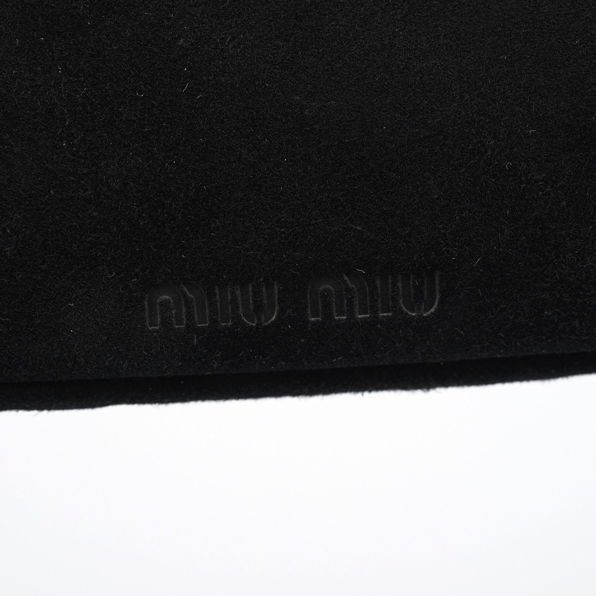 Black Suede Crystal Clutch Shoulder Bag