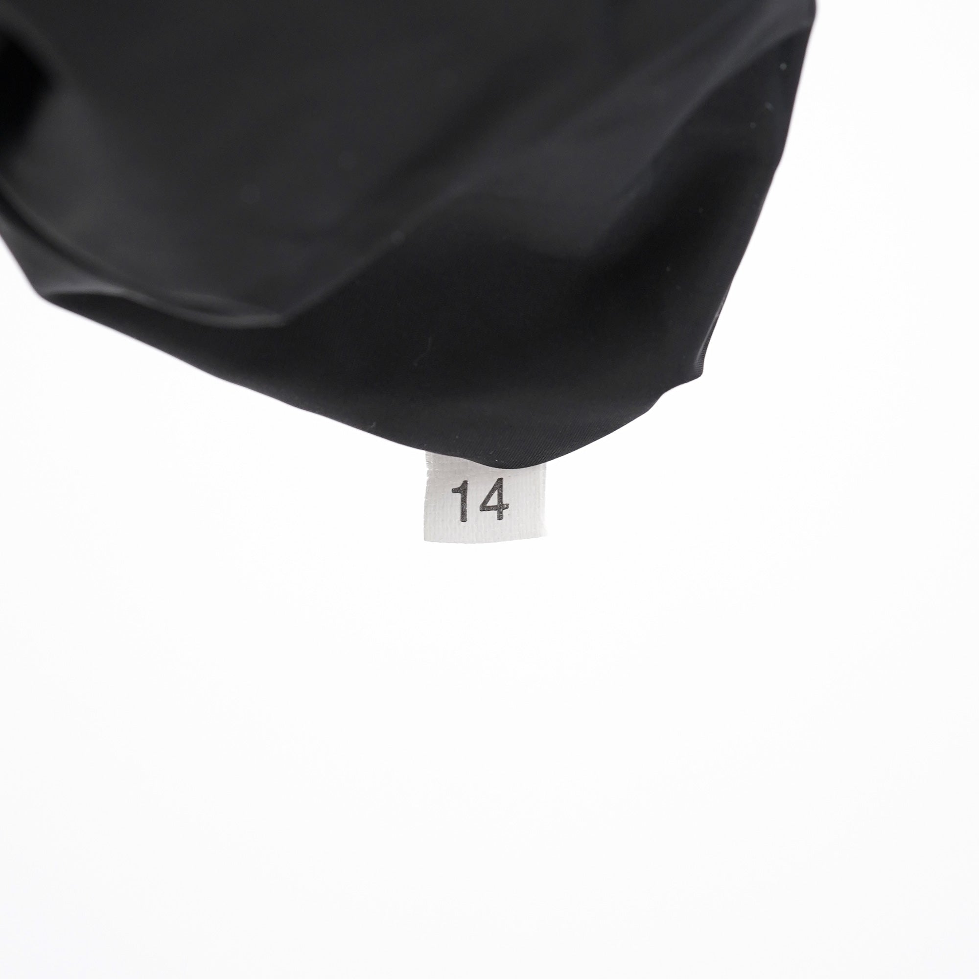 Black White Canvas Stitch Shoulder Bag