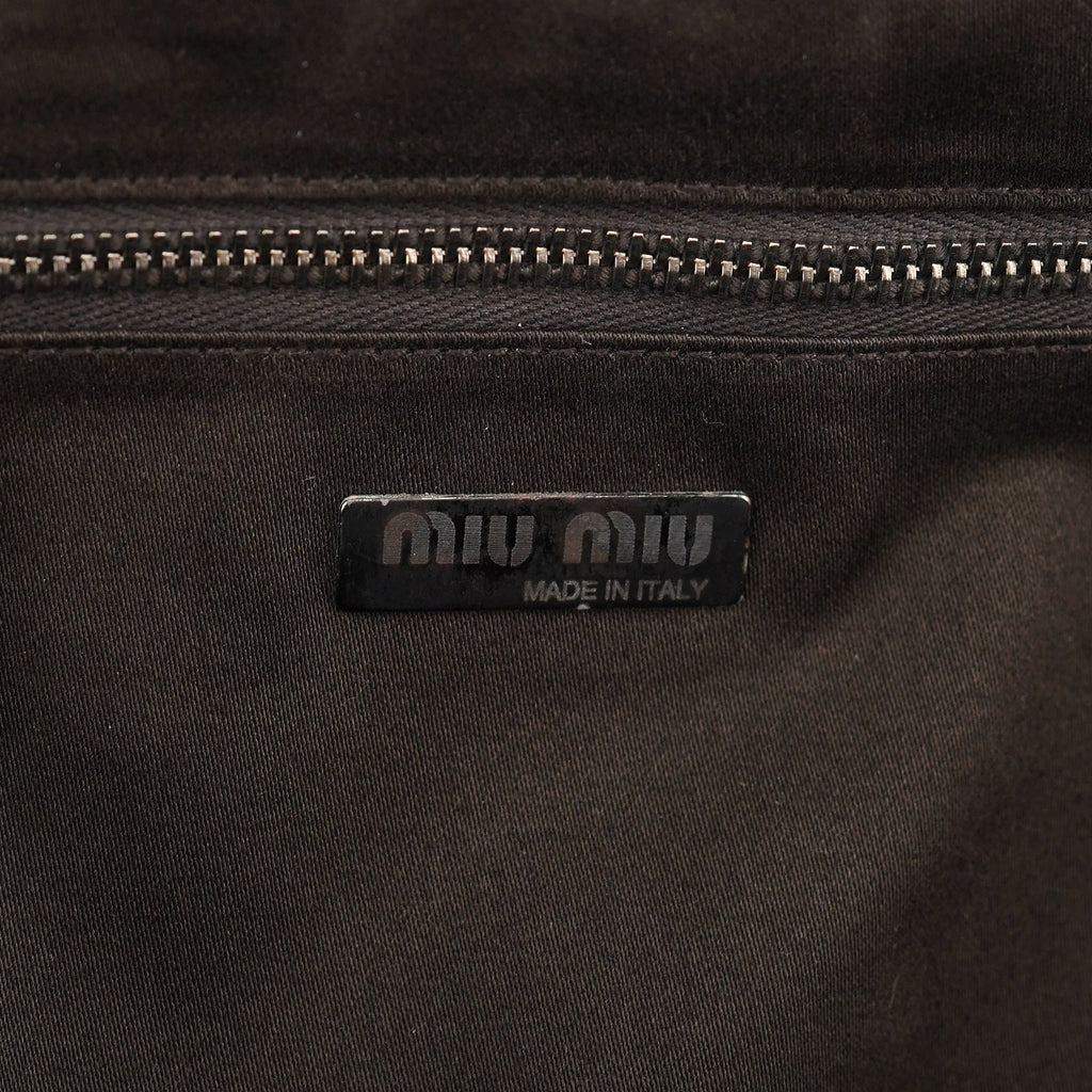 Brown Croc Embossed Clutch Shoulder Bag