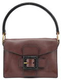 Brown Leather Belt Shoulder Bag