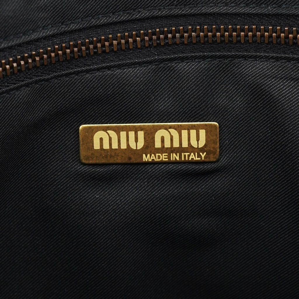 Brown Leather Belt Shoulder Bag