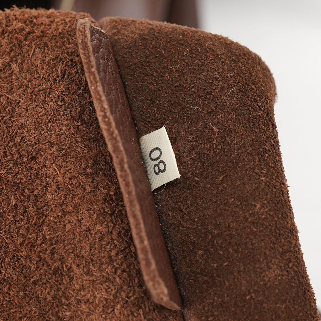Brown Leather Rope Shoulder Bag