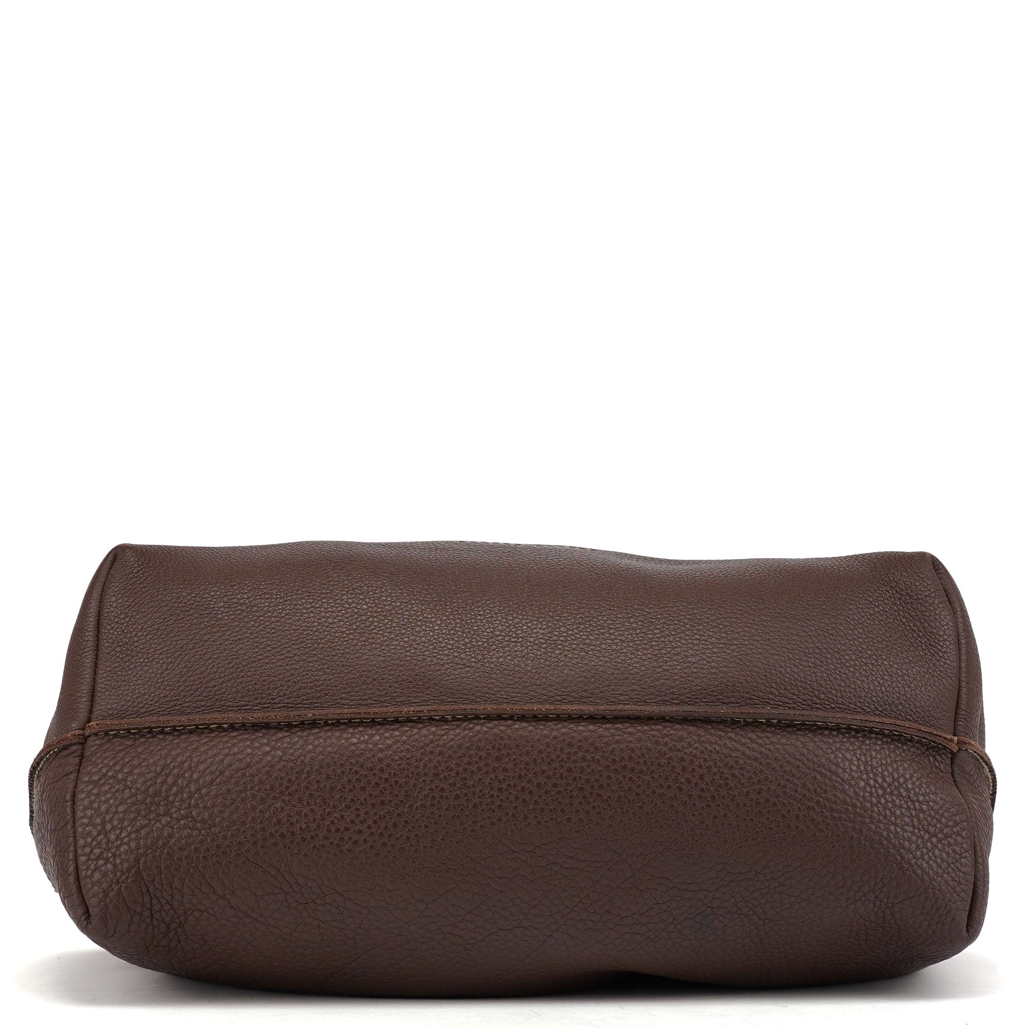 Brown Leather Rope Shoulder Bag