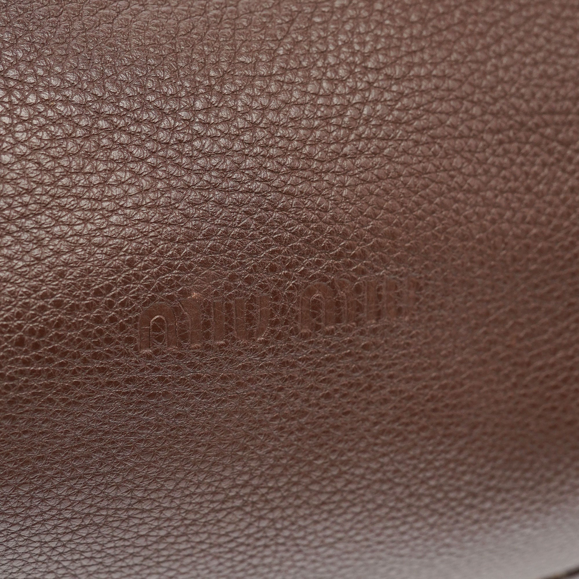 Brown Leather Rope Shoulder Bag
