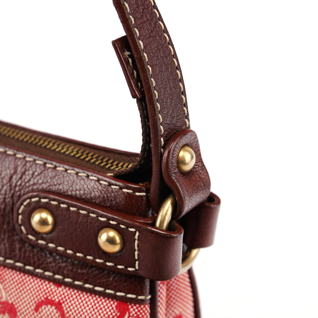 Brown Leather Rope Shoulder Bag
