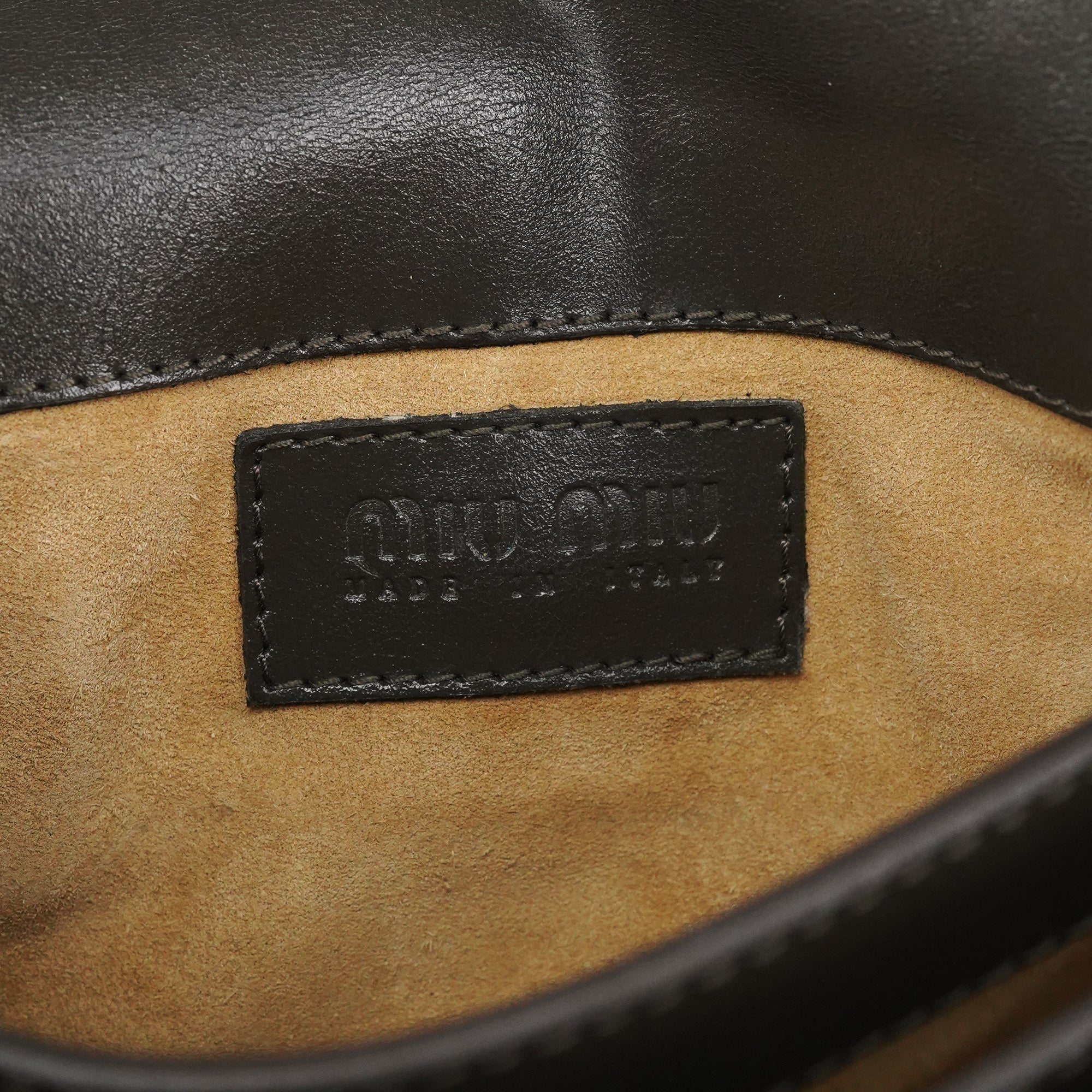 Brown Patent Leather Top Handle Bag