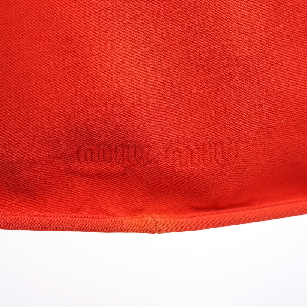 Coral Red Mesh Hobo Shoulder Bag