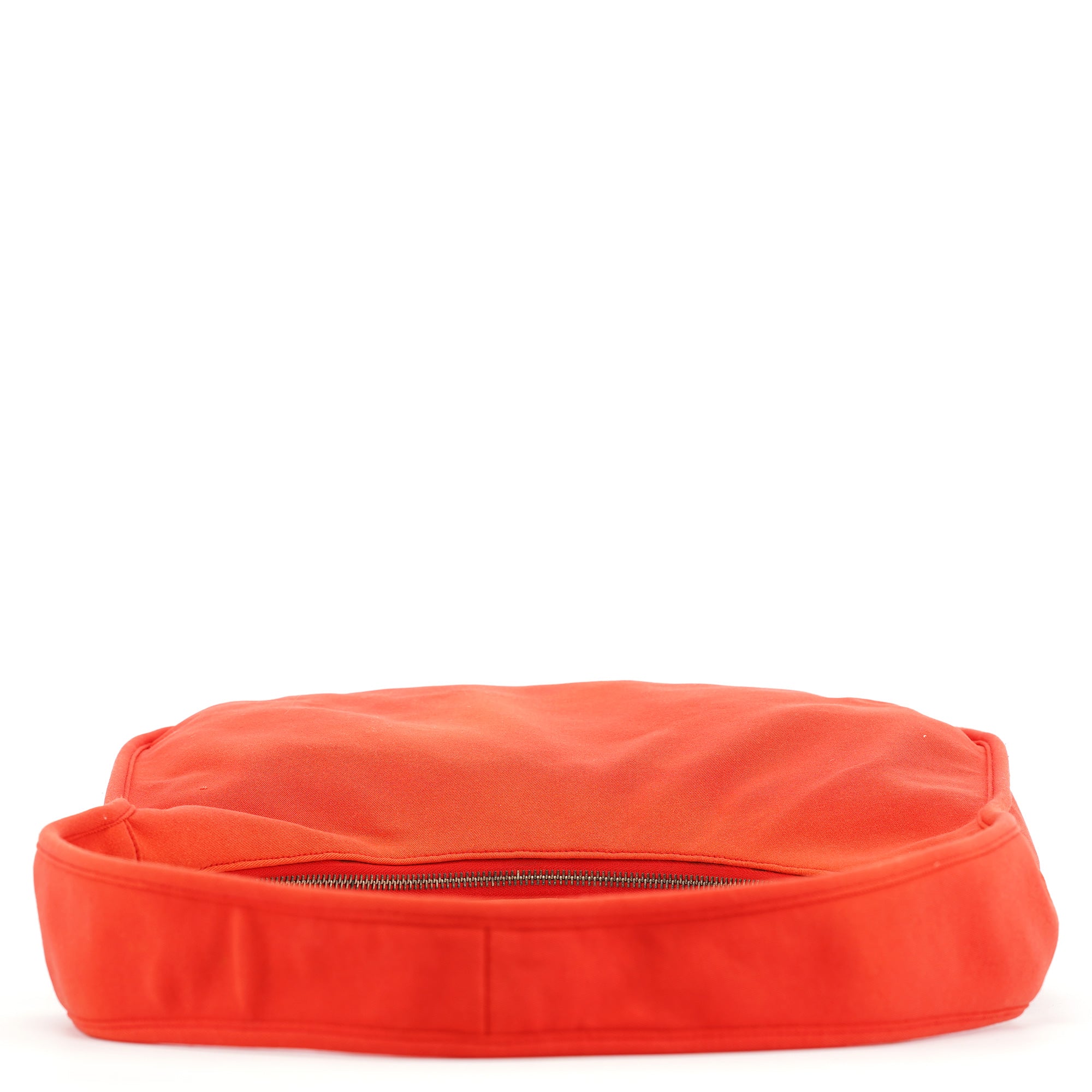 Coral Red Mesh Hobo Shoulder Bag