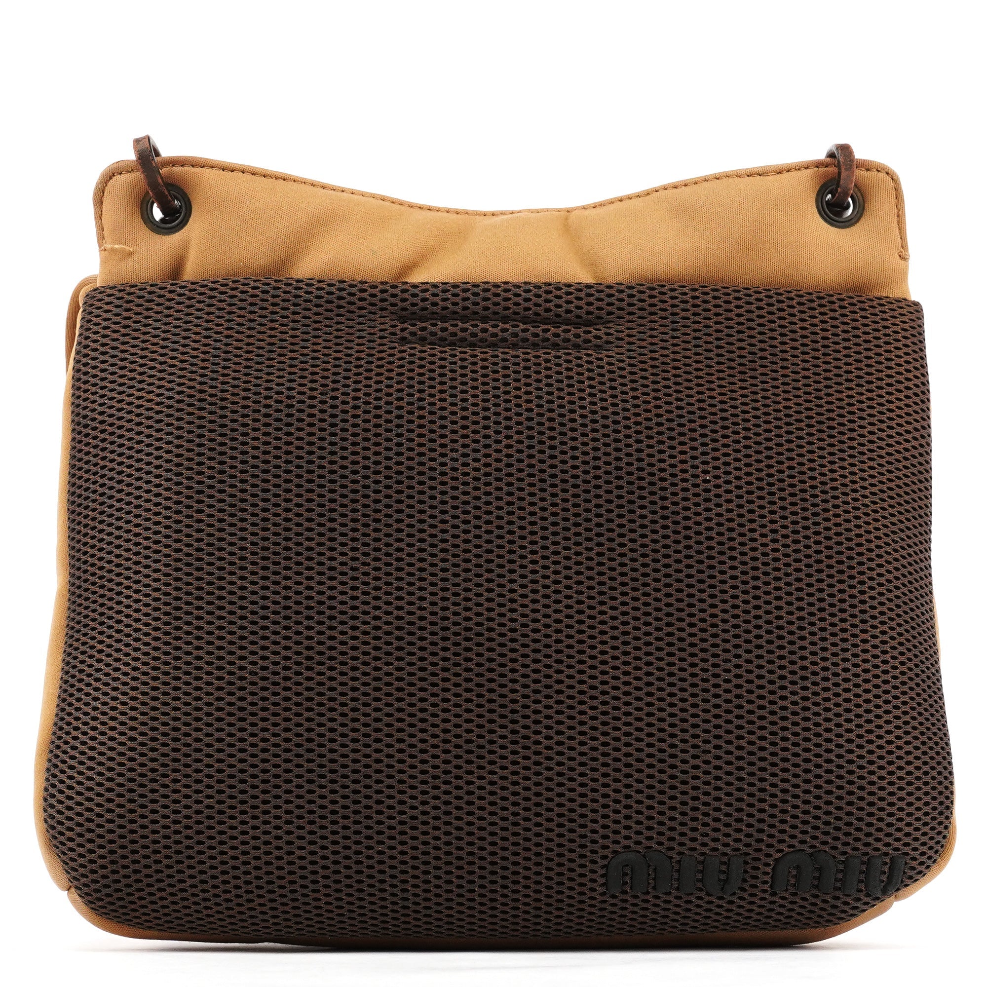 Fall 1999 Beige Shearling Crossbody Bag