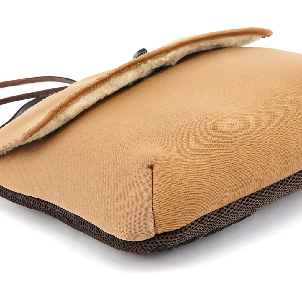 Fall 1999 Beige Shearling Crossbody Bag