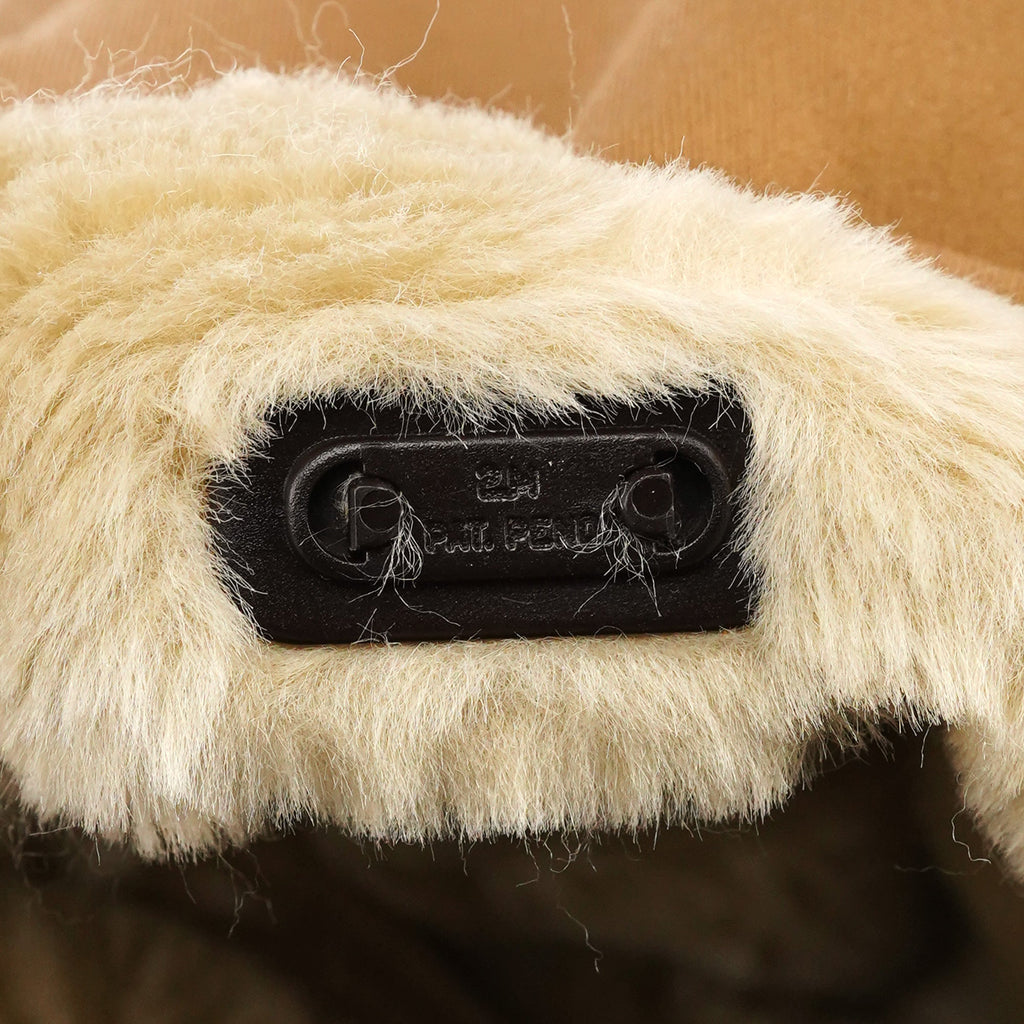 Fall 1999 Beige Shearling Crossbody Bag