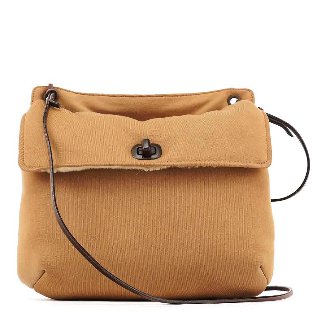 Fall 1999 Beige Shearling Crossbody Bag