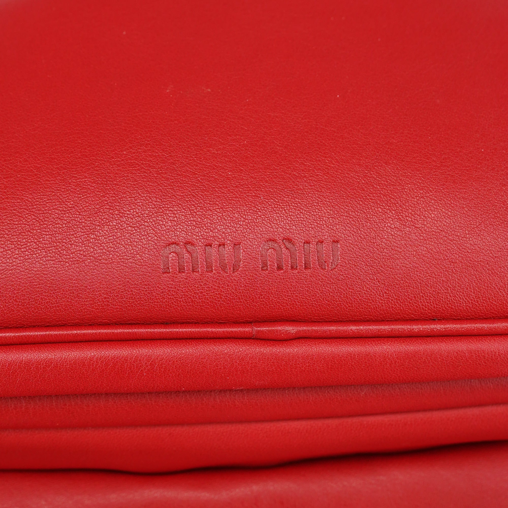 Fall 2003 Red Calfskin Turnlock Hobo Bag