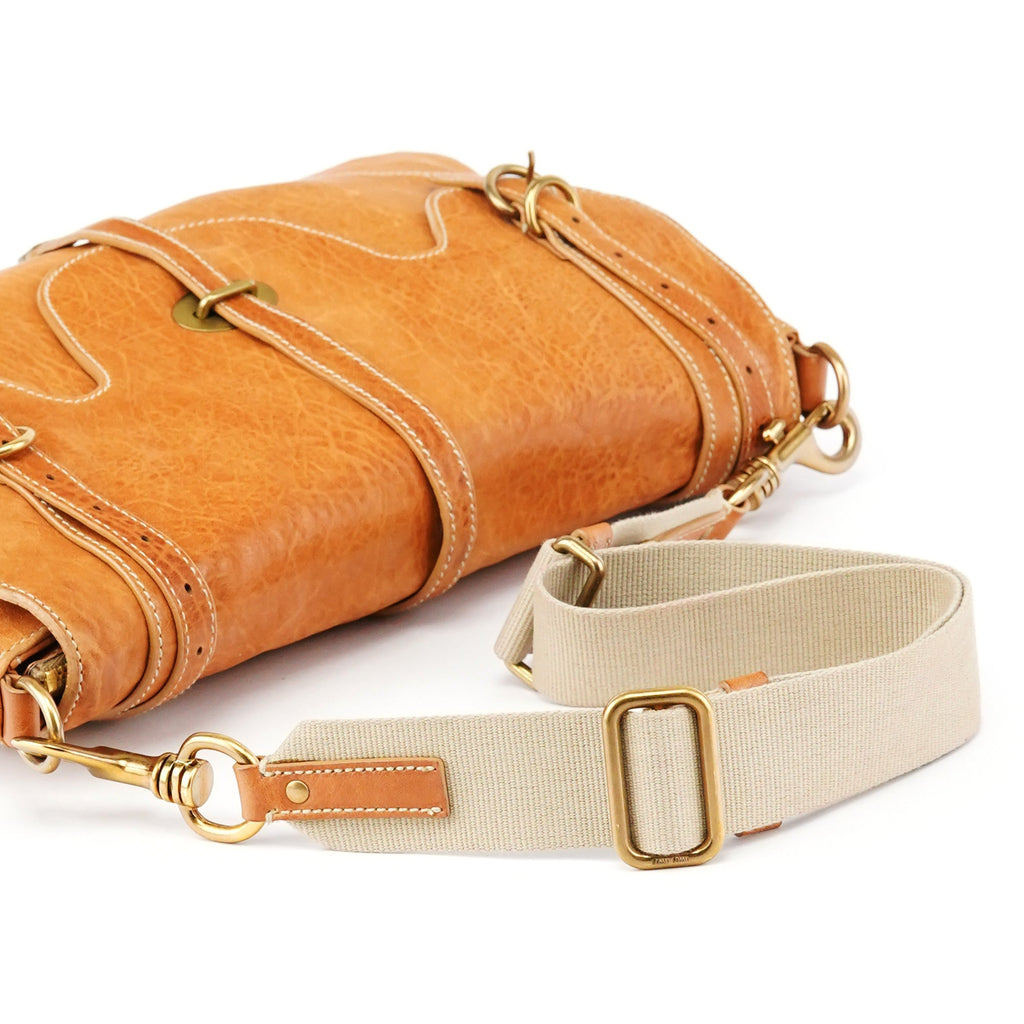 Light Brown Leather Shoulder Bag
